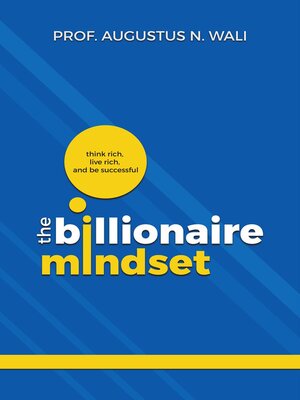 cover image of The Billionaire Mindset